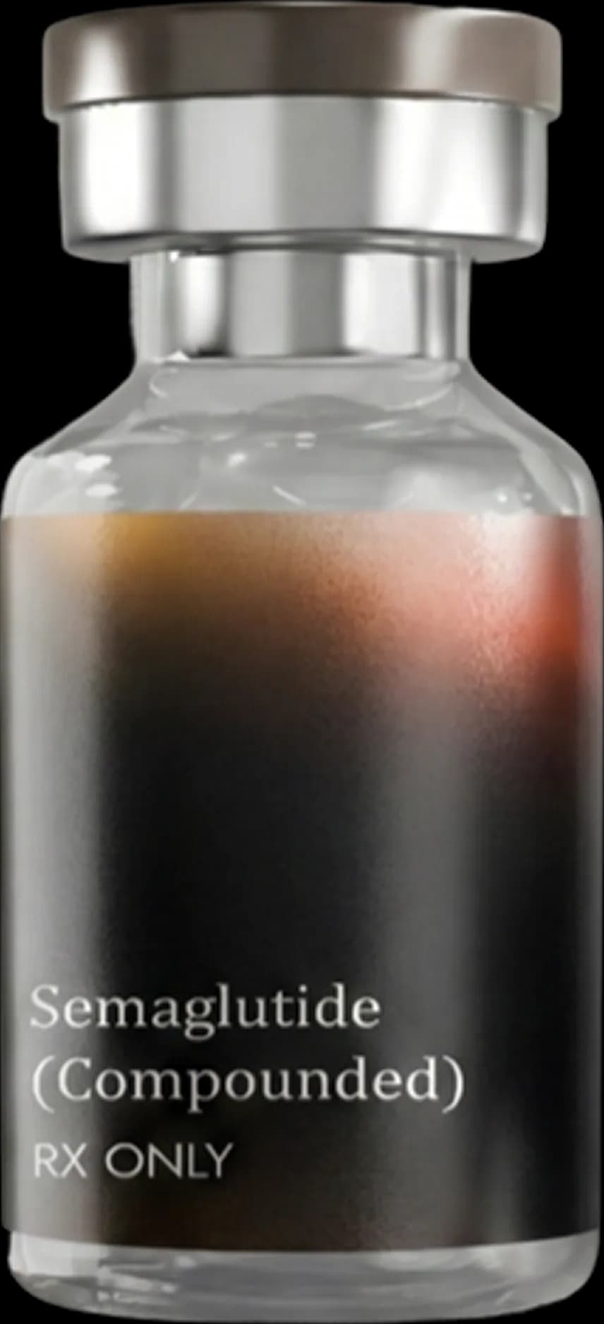 Compounded semaglutide injection vial